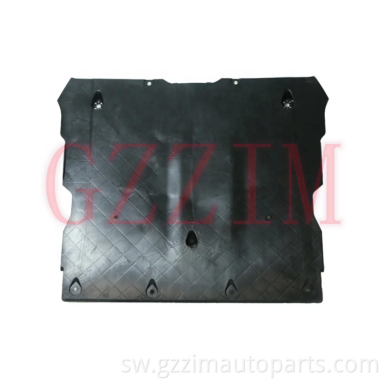 ABS Plastiki mbele skid sahani injini mlinzi mlinzi kifuniko undershield bumper skid sahani kwa Tesla Model 3 2017-2019